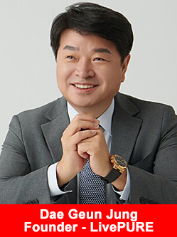 Dae Geun Jung LivePURE Founder