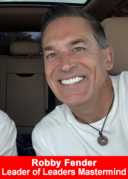 Robby Fender at Leader of Leaders Mastermind with Rob Sperry