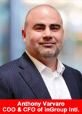 Anthony Varvaro, COO and CFO of inGroup International
