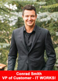 Conrad Smith, newly appointed Vice President of Customer at IT WORKS!