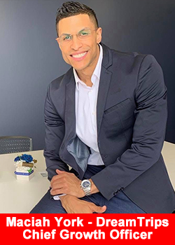 Maciah York, Co-Founder and Chief Growth Officer of DreamTrips, leading global expansion and growth initiatives.