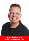 Mark Patterson, Chief Marketing Officer at Partner.Co, recognized for award-winning marketing leadership and innovative brand strategies.