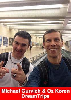 Michael Gurvich and Oz Koren of DreamTrips, global leaders inspiring entrepreneurs and travelers through leadership, vision, and purpose.